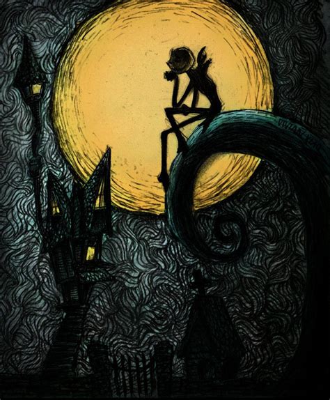 Nightmare Before Christmas - color by vivsters on deviantART | Tim burton artwork, Tim burton ...