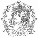 Libra Zodiac Symbols Coloring Pages sketch template