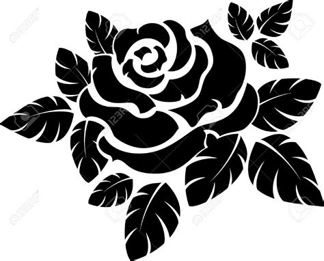 clipart rose stencil 20 free Cliparts | Download images on Clipground 2024