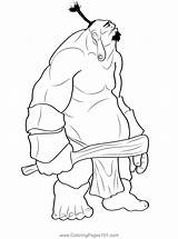 Ogre 7 Coloring Page For Kids  Free Ogres Printable Pages sketch template