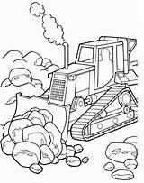 Bulldozer Coloring Pages  Free Printable For Kids sketch template