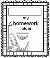 Homework Page Coloring Pages sketch template