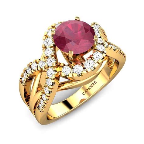 Ruby Rings | Ruby Jewellery Designs | Kalyan