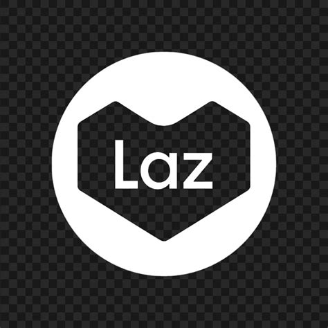 Lazada Laz Round White Icon PNG | Citypng