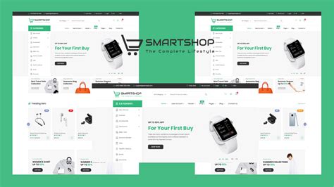 Smartshop - eCommerce Bootstrap 5 HTML5 Template