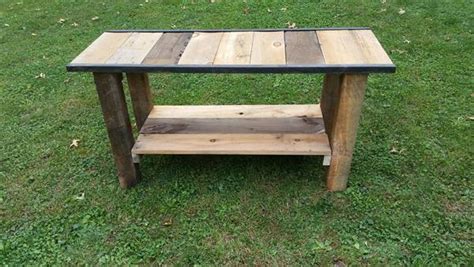 Pallet Media Console and Entryway Table - 101 Pallets