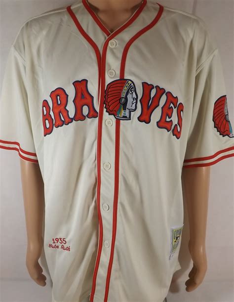 Lot Detail - BABE RUTH BOSTON BRAVES MITCHELL & NESS COOPERSTOWN ...