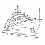 Yacht coloring page – Coloring Corner sketch template