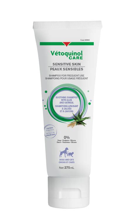 Buy Vetoquinol Care Aloe and Oatmeal Sensitive Skin Shampoo | Pets Drug Mart Canada