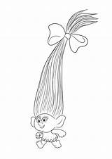 Smidge From Trolls Free To color And Print Easily For Kids sketch template