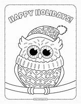 Holidays Happy Coloring Pages Clipart Holiday Christmas Clip Printable  sketch template
