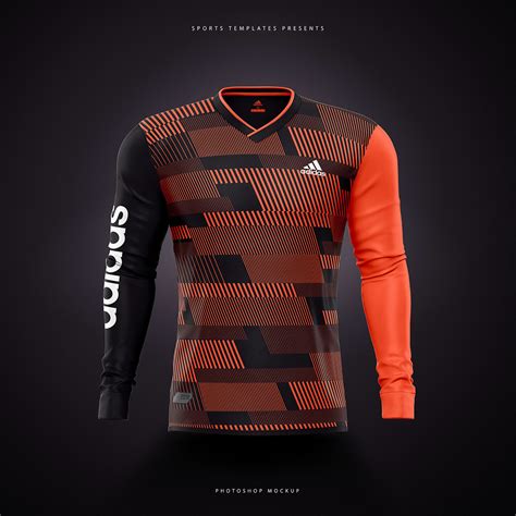 Adidas Football / Soccer shirt builder PSD template on Behance