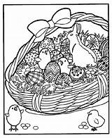 Easter Basket Coloring Page  Crayolacom sketch template