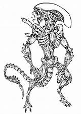 Alien coloring pages To Download And Print For Free sketch template
