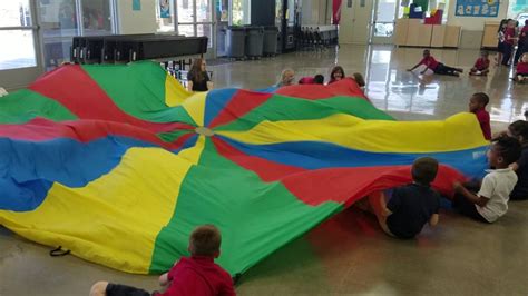 Parachute games for PE - YouTube