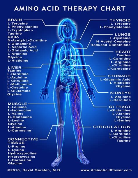 AMINO ACID THERAPY CHART