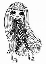 Groovy Babe LOL Surprise OMG coloring Page  Download Print Or Color sketch template