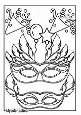 8 Mardi Gras Coloring Pages  Free Printables sketch template