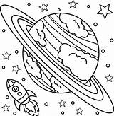 Planet Saturn Coloring Page For Kids 10993612 Vector Art At Vecteezy sketch template