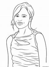 Celebrity Coloring Pages sketch template