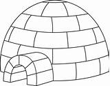 Igloo Printable Template  Free Papercraft Templates sketch template