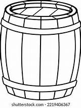 Keg Coloring Page sketch template