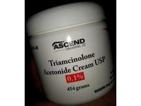 Triamcinolone Acetonide Cream, 454 g, Ascend Laboratories, LLC (RX) Ingredients and Reviews