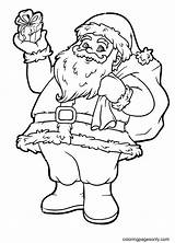 191 Santa Claus Coloring Pages  ColoringPagesOnlycom sketch template