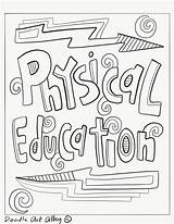 School Subject Coloring Pages sketch template