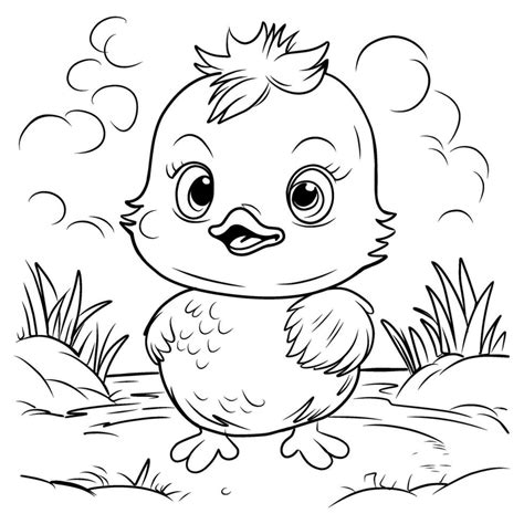 Cute Baby Cartoon Characters Coloring Pages