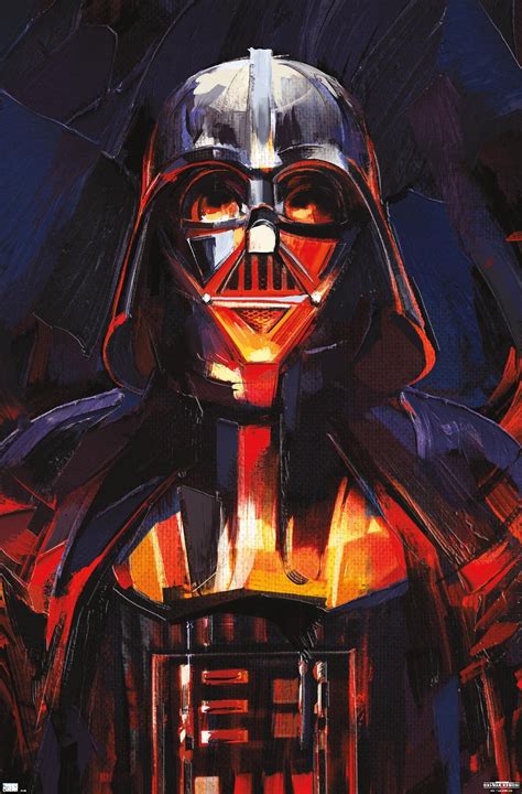 Darth Vader Darthvader Star Wars Starwars Painting By Andrew King ...