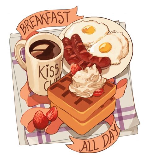 (2) Twitter | Food artwork, Cute food art, Food illustrations