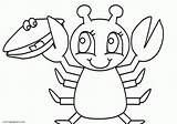 72 Crab Coloring Pages  ColoringPagesOnlycom sketch template