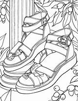 50 Shoe Coloring Pages Free Printable Sheets sketch template