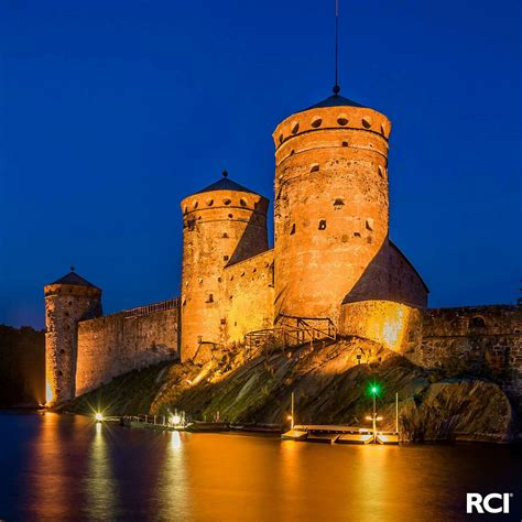 medieval Olavinlinna castle in the heart of Finland's Lakeland. | Travel, Medieval fortress ...