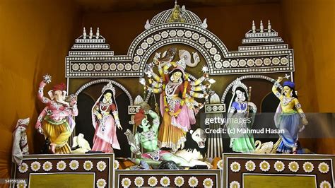 God And Goddess In Durga Puja High-Res Stock Photo - Getty Images