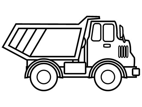 40 Free Printable Truck Coloring Pages Download