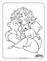 Printable Disney Brave Coloring Pages sketch template
