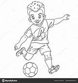 Football Players Coloring Pages sketch template