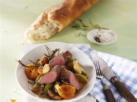 Lamb Fillet with Vegetables and Apricot recipe | Eat Smarter USA