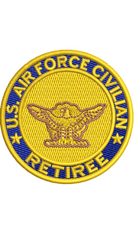 US Air Force Civilian - Retired (SMALL)