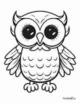 Owl Coloring Pages – 30 Printable Sheets  Easy Peasy And Fun sketch template