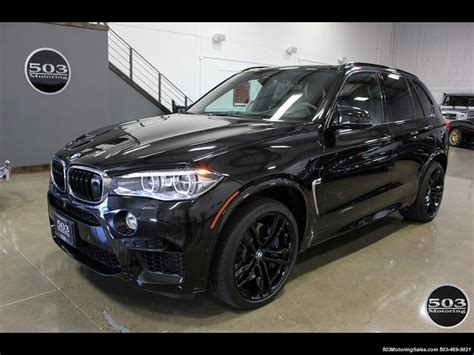 2015 BMW X5 M Black/Black One Owner w/ Only 18k Miles!