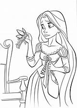 Free Printable Tangled Coloring Pages For Kids sketch template