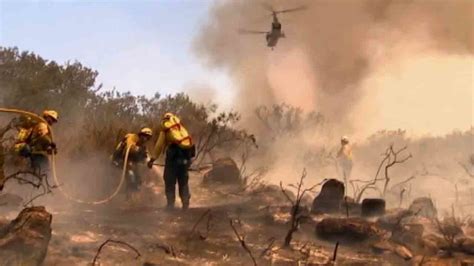 San Diego County fires seem to be dying down - ABC7 Los Angeles