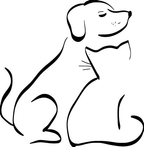 SVG > animal chat chien animal de compagnie - Image et icône SVG gratuite. | SVG Silh