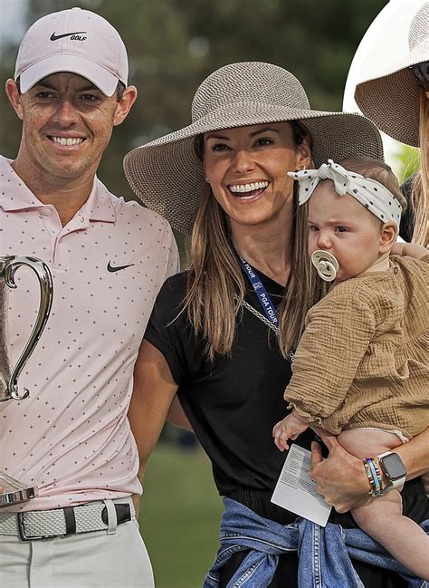 Rory McIlroy joined by wife Erica Stoll and daughter Poppy after ...