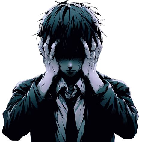 Download Anime, Boy, Depressed. Royalty-Free Stock Illustration Image ...