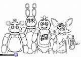 Free printable Five Nights At Freddy’s coloring Pages  sketch template