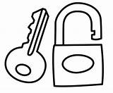key coloring And Drawing Page For Children  Key Drawings Cool sketch template